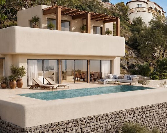 X-446 - Villa mit Pool und schönen Blick - Monte Solana, Pedreguer - Costa Blanca