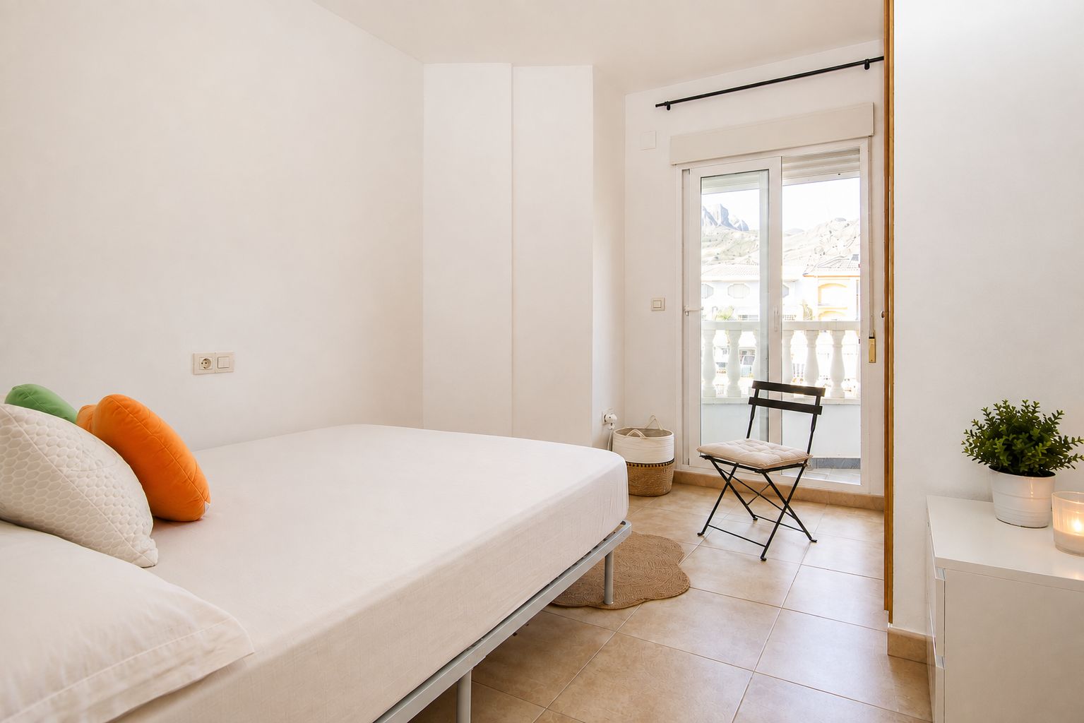 W-476 - Appartement lumineux avec terrasse et vue dégagée au centre d'El Verger