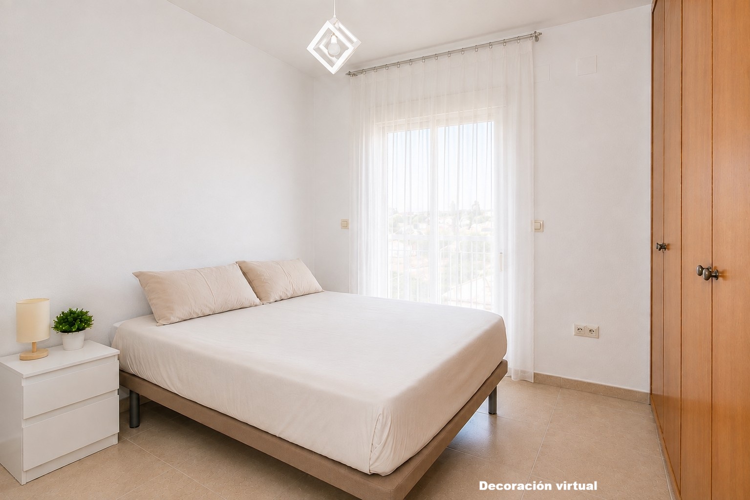 W-476 - Appartement lumineux avec terrasse et vue dégagée au centre d'El Verger
