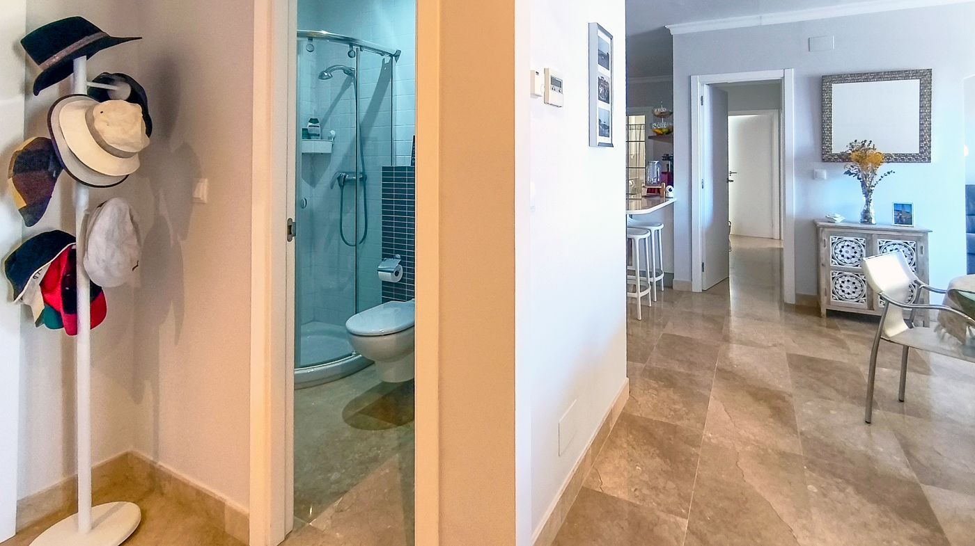 C-477 - Appartement d’angle avec terrasse de 100 m², jacuzzi et vue sur la mer- La Sella Golf