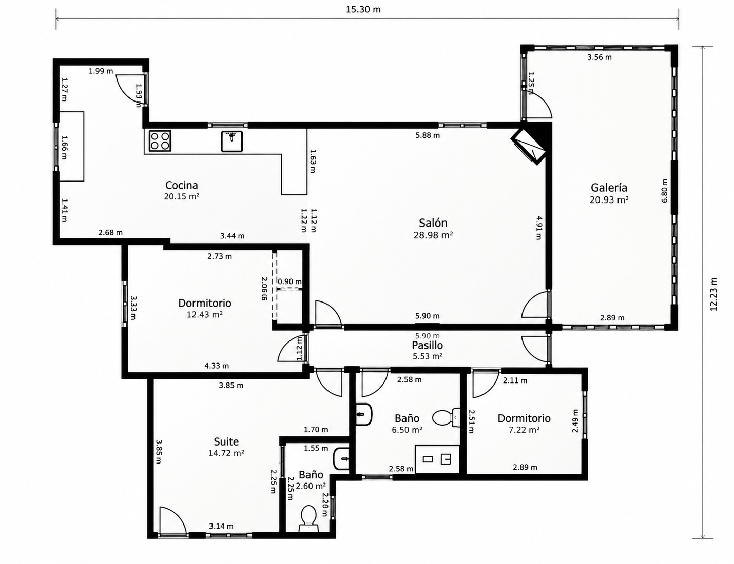 X-467 - Chalet reformado en una sola planta con gran parcela de unos 1.000 m2 cerca de Dénia