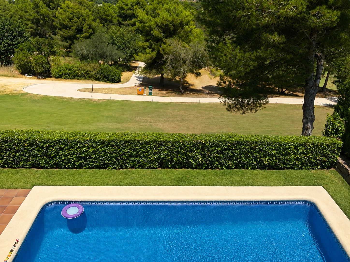 W-464 - Villa with a private pool overlooking the La Sella golf course, near Dénia.