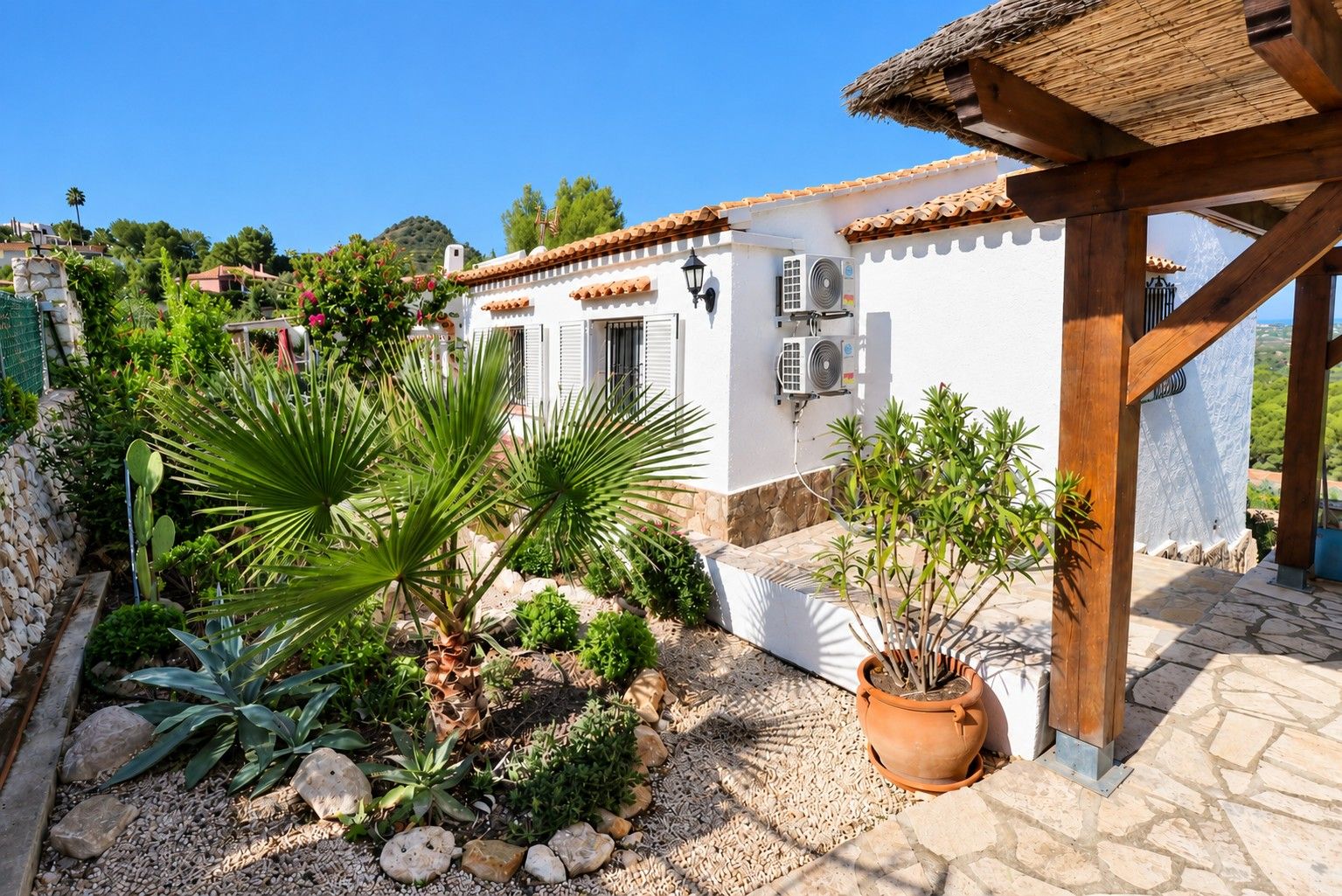 K-480 - Villa con vistas panorámicas al mar y la montaña en La Sella, Pedreguer