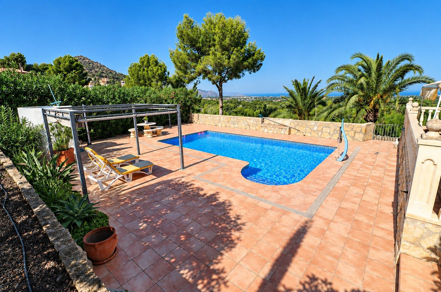 K-480 - Villa con vistas panorámicas al mar y la montaña en La Sella, Pedreguer
