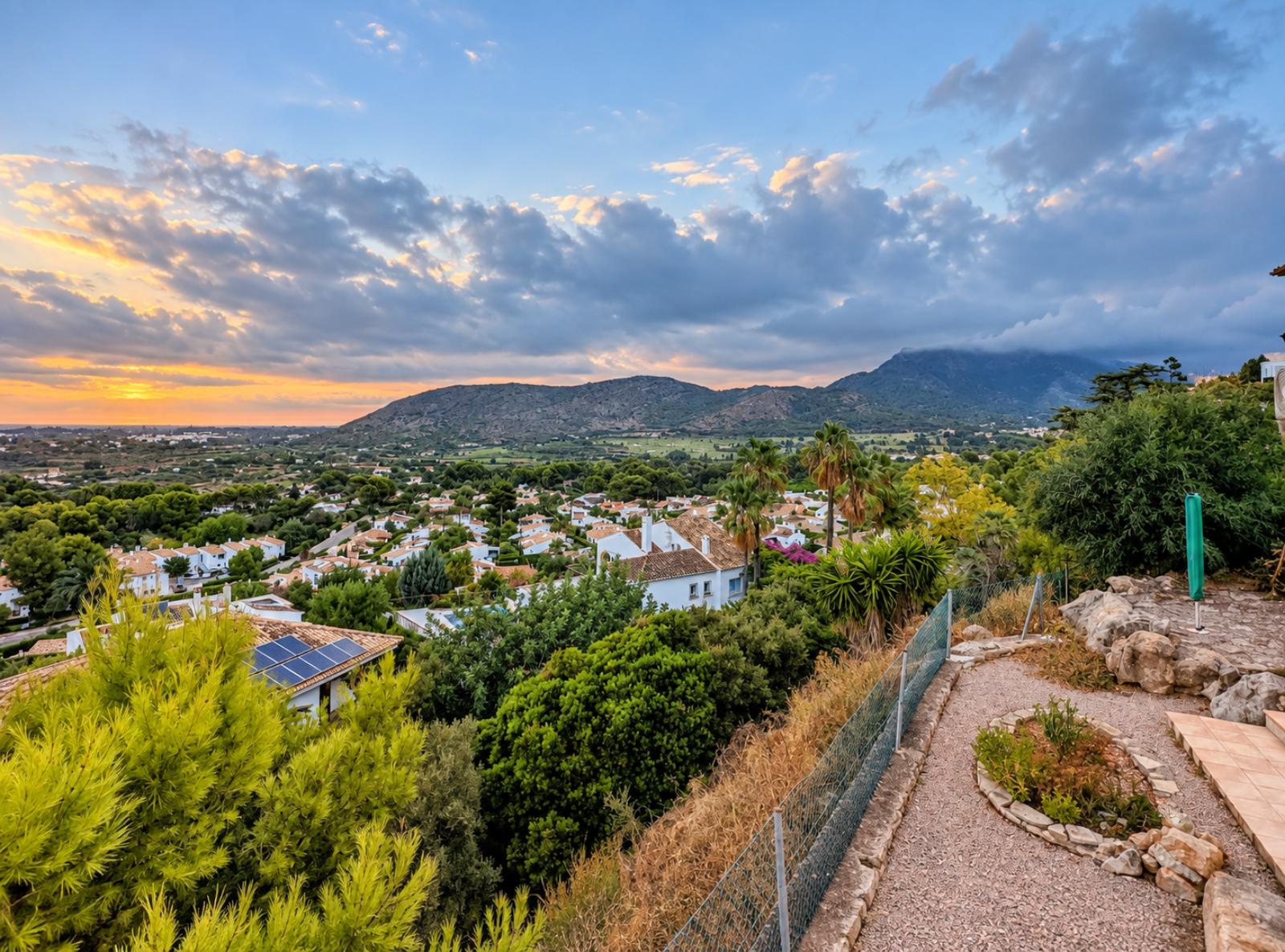 K-480 - Villa con vistas panorámicas al mar y la montaña en La Sella, Pedreguer