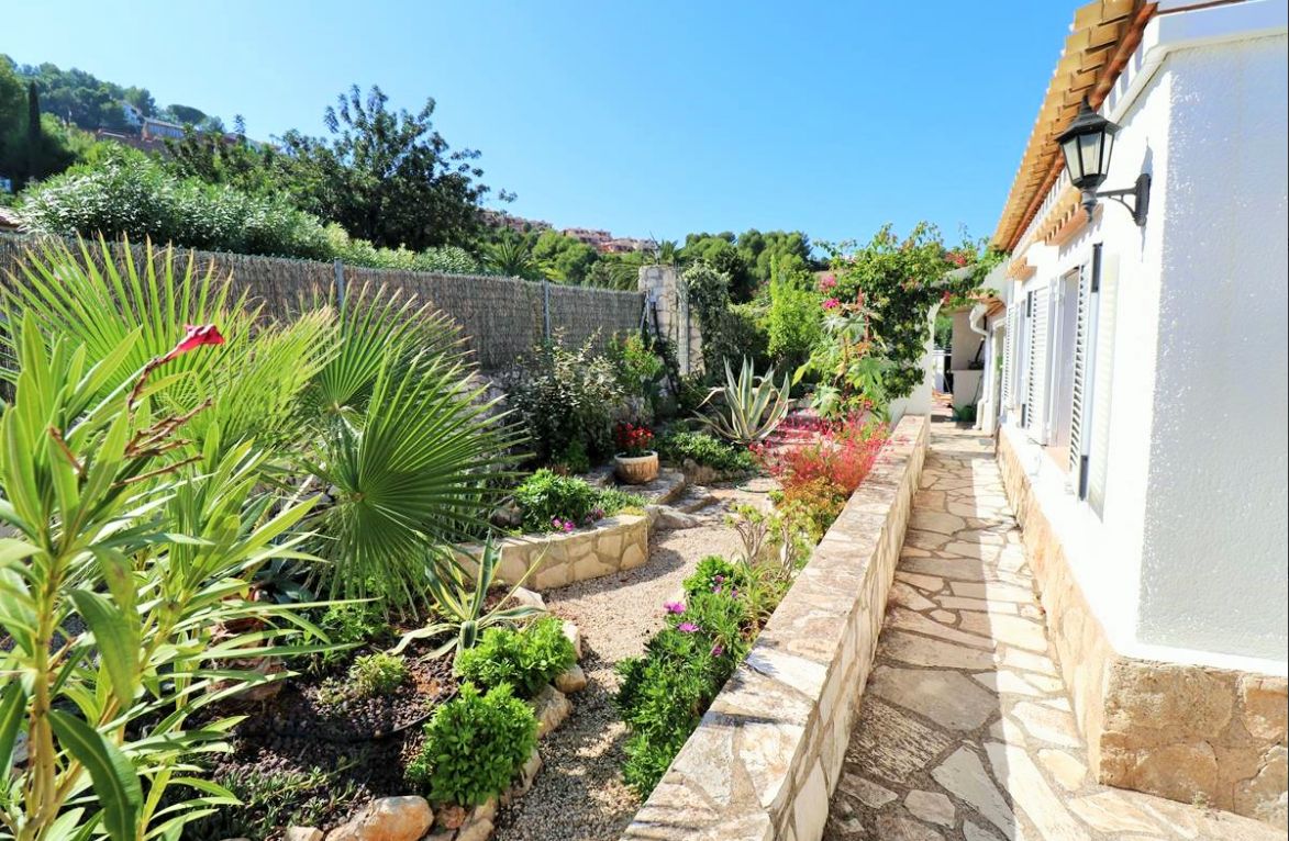 K-480 - Villa con vistas panorámicas al mar y la montaña en La Sella, Pedreguer