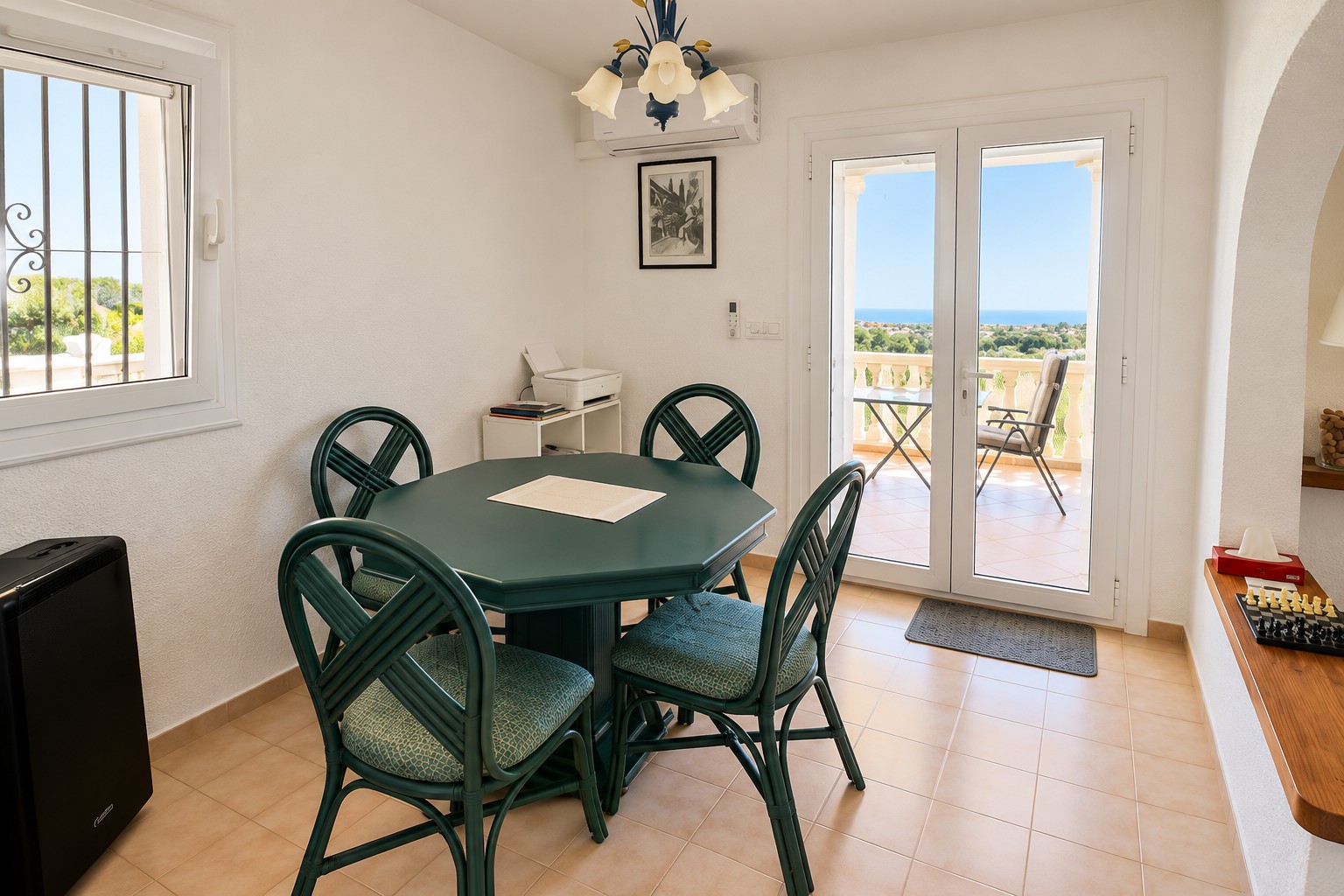 K-480 - Villa con vistas panorámicas al mar y la montaña en La Sella, Pedreguer