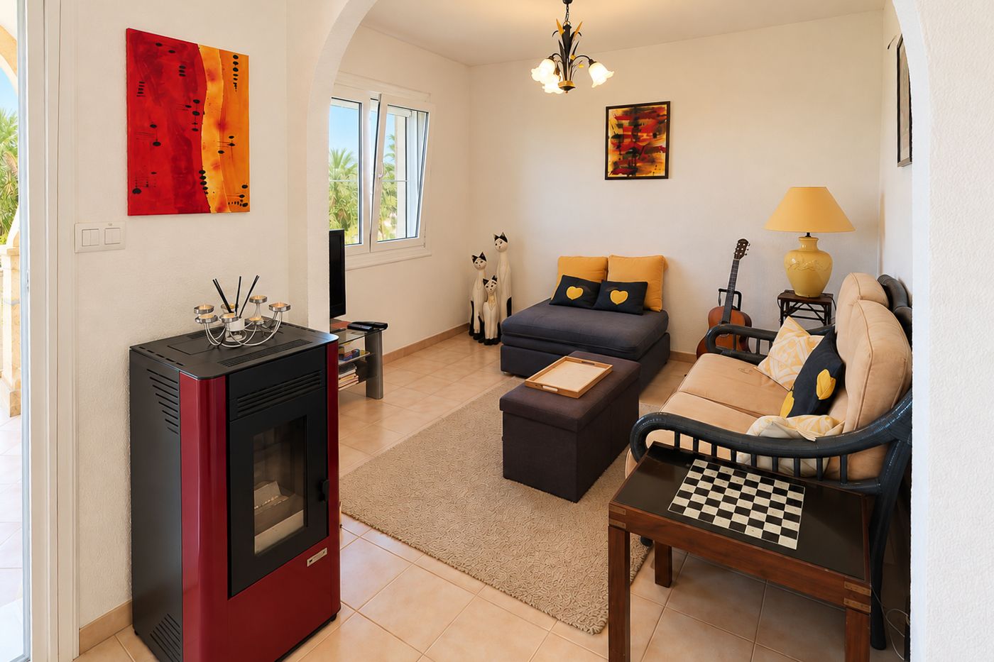K-480 - Villa con vistas panorámicas al mar y la montaña en La Sella, Pedreguer