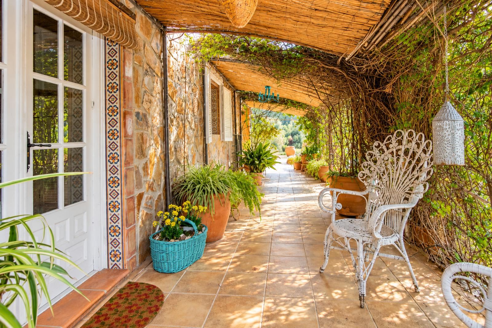 W-482 - Landhaus mit Pool und Blick auf die Berge in Castell de Castells, Alicante