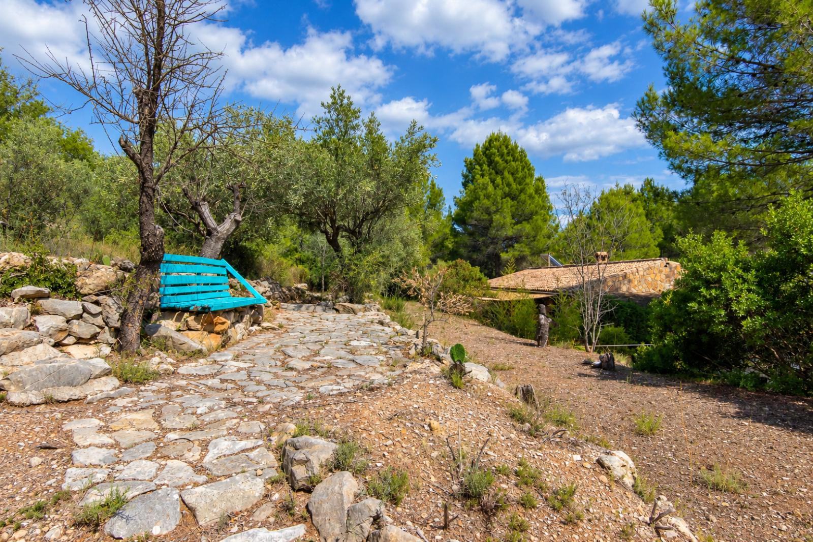 W-482 - Landhaus mit Pool und Blick auf die Berge in Castell de Castells, Alicante