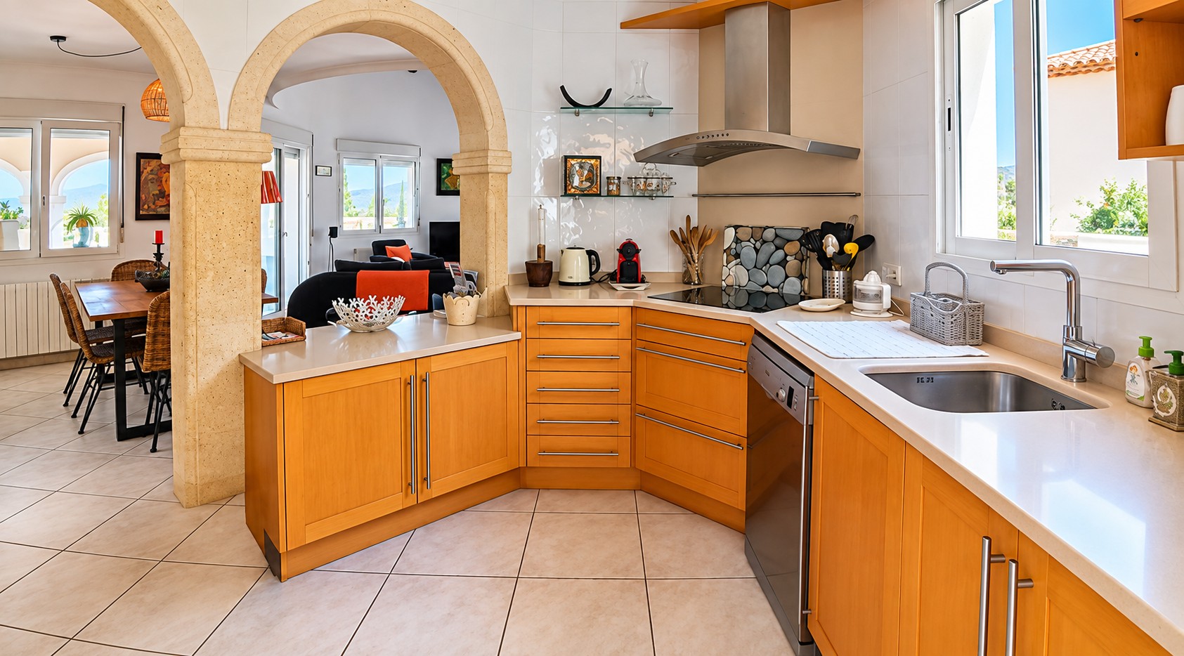 W-433 - Villa mit Blick auf das Meer, die Berge und den Golfplatz – Dénia, Costa Blanca