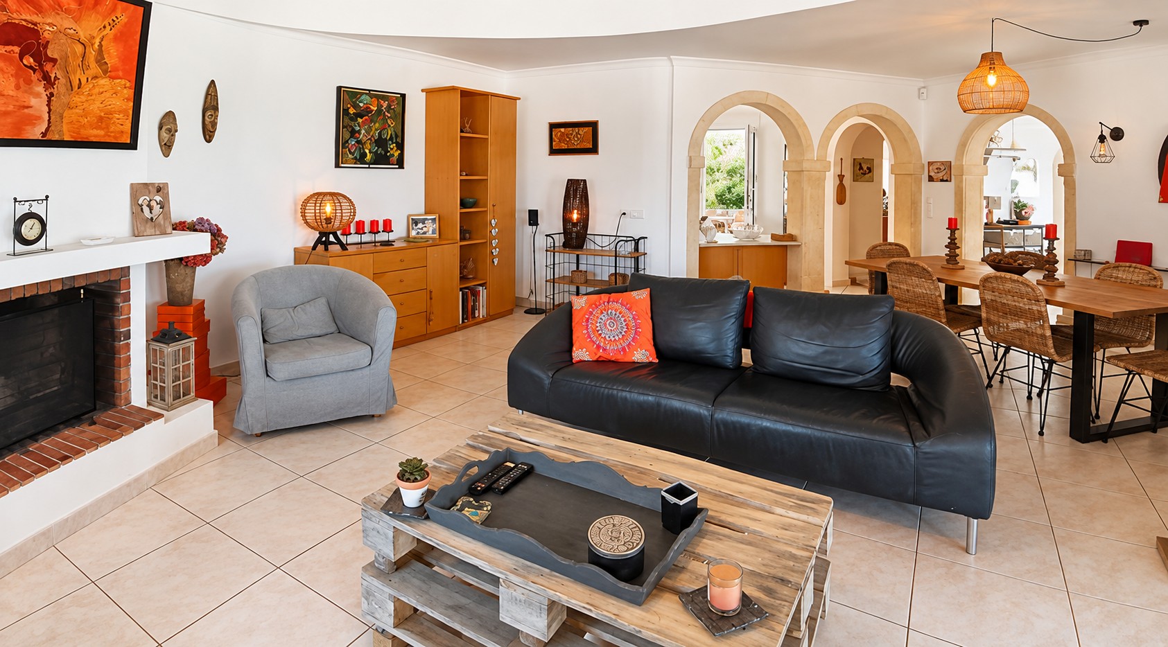 W-433 - Villa mit Blick auf das Meer, die Berge und den Golfplatz – Dénia, Costa Blanca