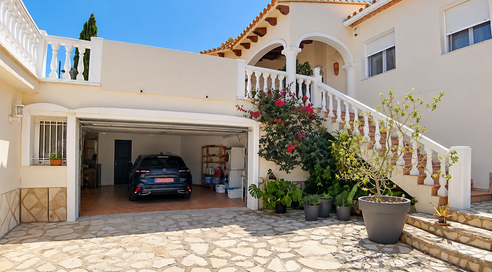 W-433 - Villa mit Blick auf das Meer, die Berge und den Golfplatz – Dénia, Costa Blanca