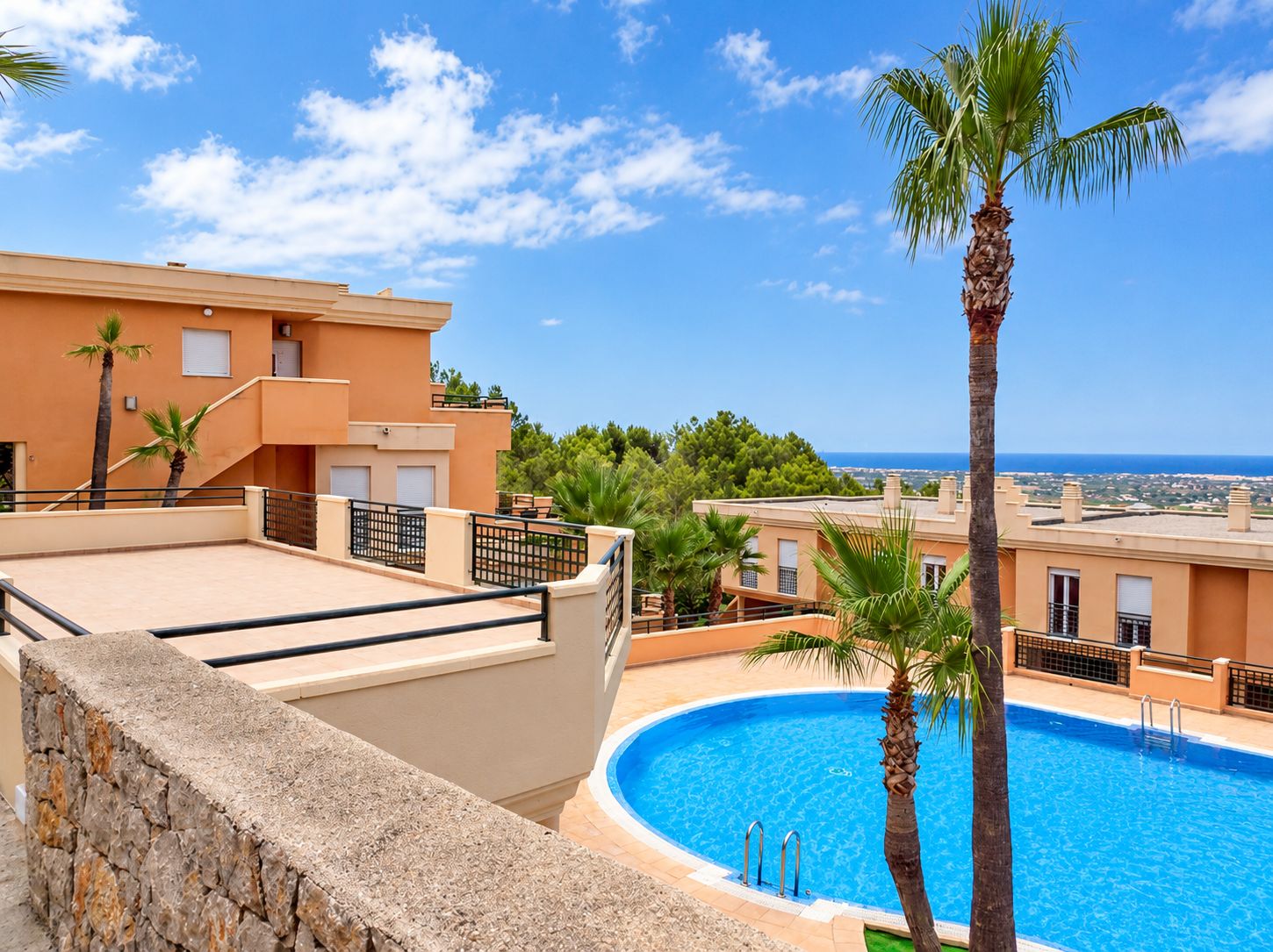 W-462 - Penthouse avec vue mer et golf à La Sella, Costa Blanca