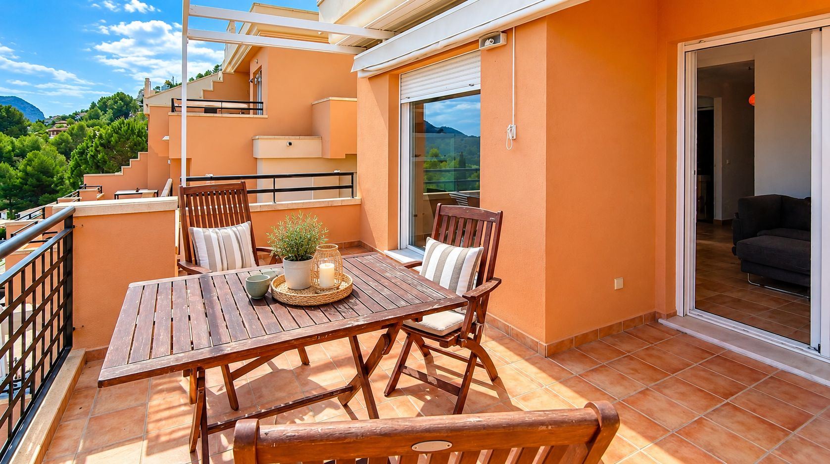 W-462 - Penthouse avec vue mer et golf à La Sella, Costa Blanca